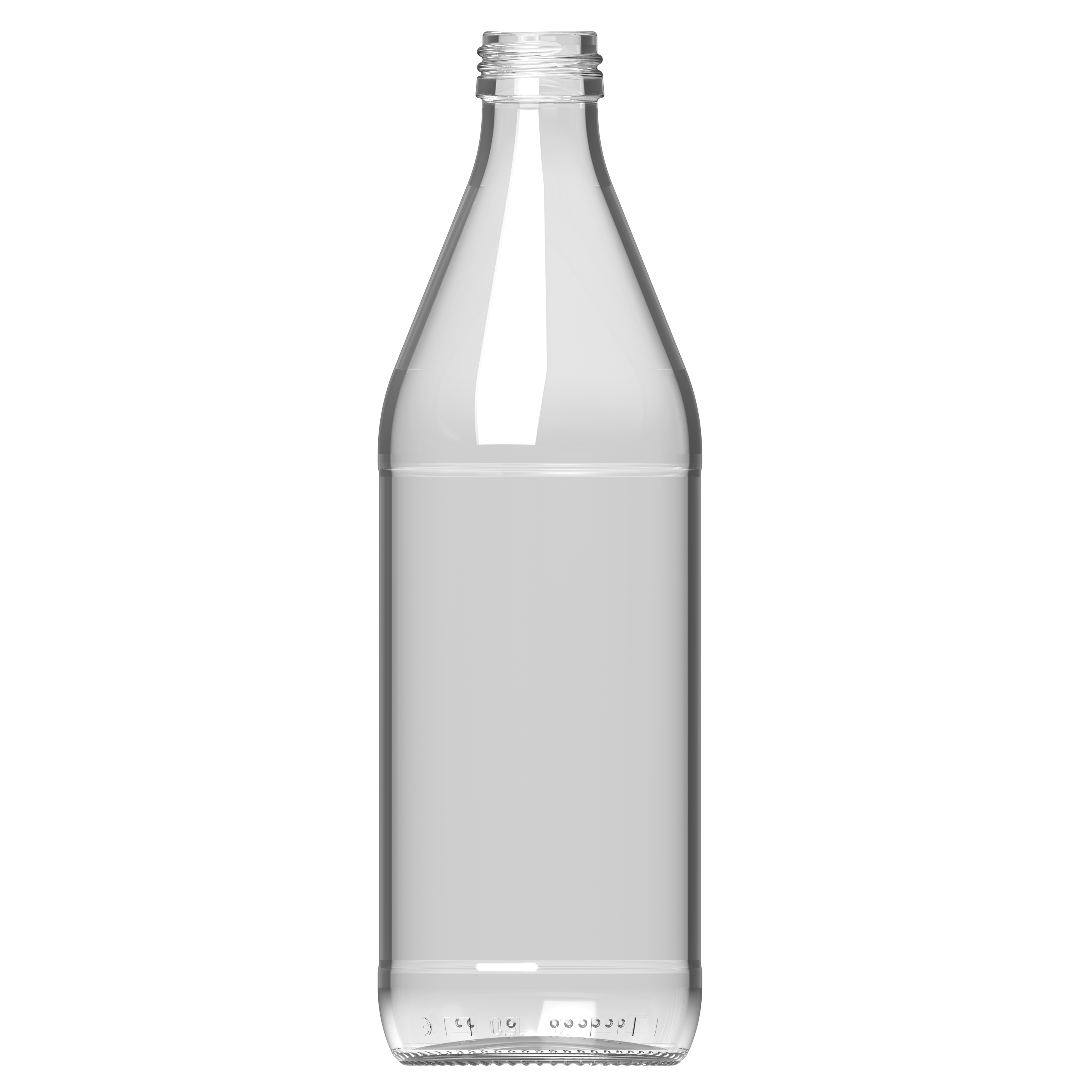 Euro Flasche MCA weiß